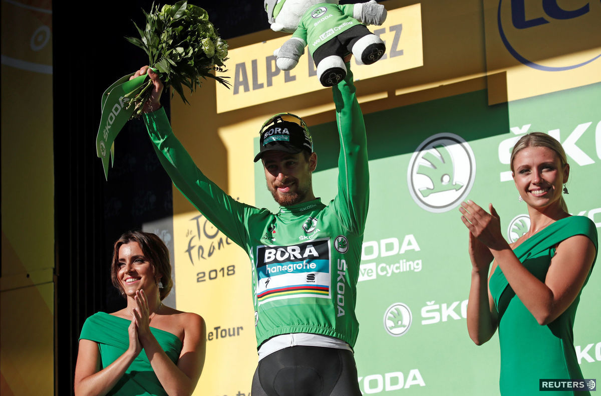 Peter Sagan má pohodlný náskok v boji o zelený...