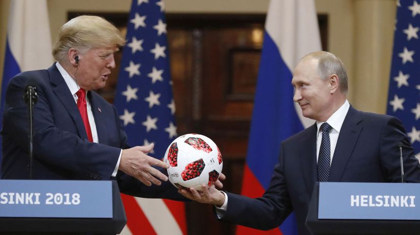 Fínsko Rusko USA summit Putin Trump