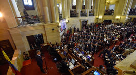 Bývalí kolumbijskí rebeli zložili prísahy a zasadli do Kongresu