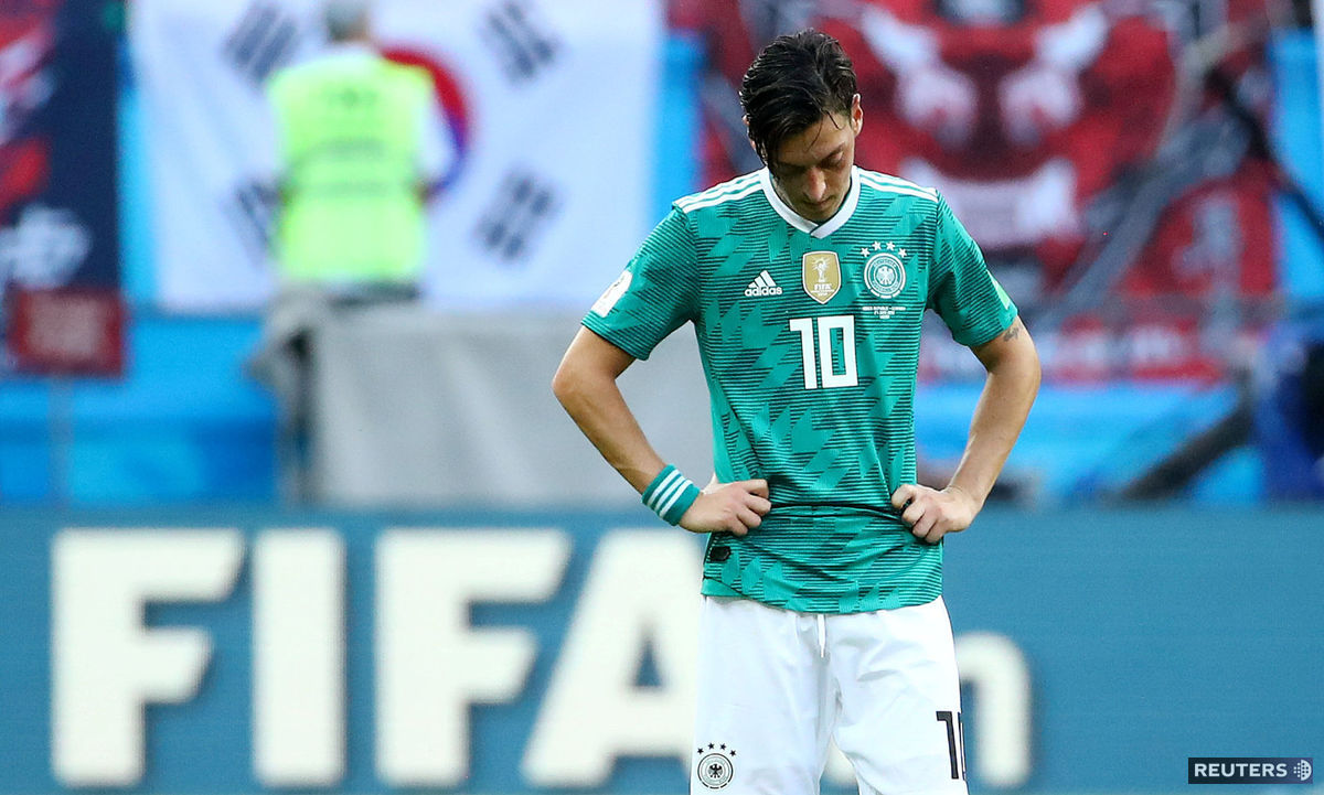 Mesut Özil na MS v Rusku.