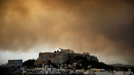 Grécko, požiar, Atény