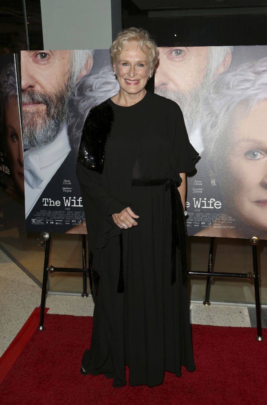 Glenn Close na losangelskej premiére filmu...