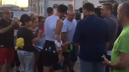 VIDEO: Pravý šampión. Obviazaný Sagan si našiel čas na fanúšikov, Bora je naňho hrdá