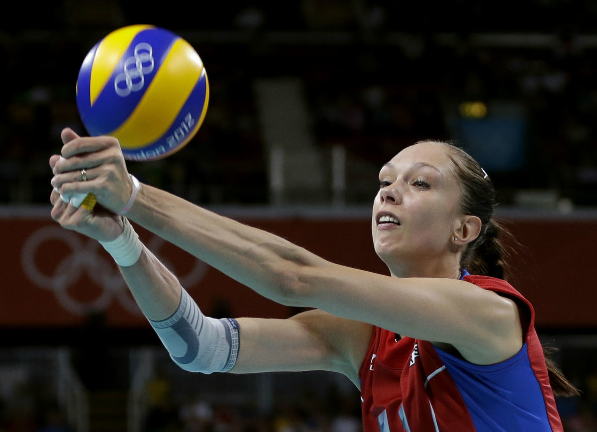 Jekaterina Gamovová na OH 2012 v Londýne.