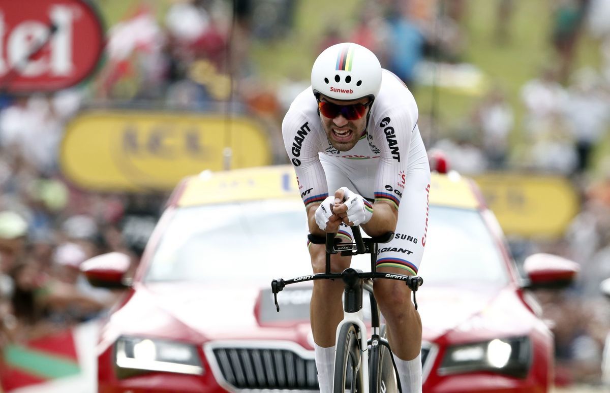 Víťaz individuálnej časovky na Tour de France...