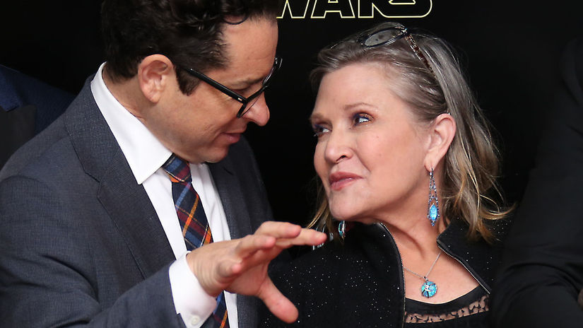 Carrie Fisher J. J. Abrams