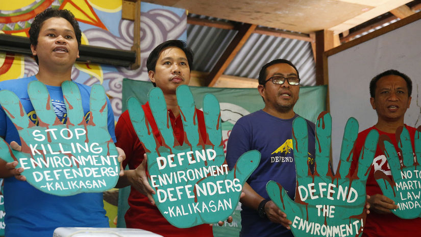 Filipínsky aktivisti, ekoaktivisti, životné...