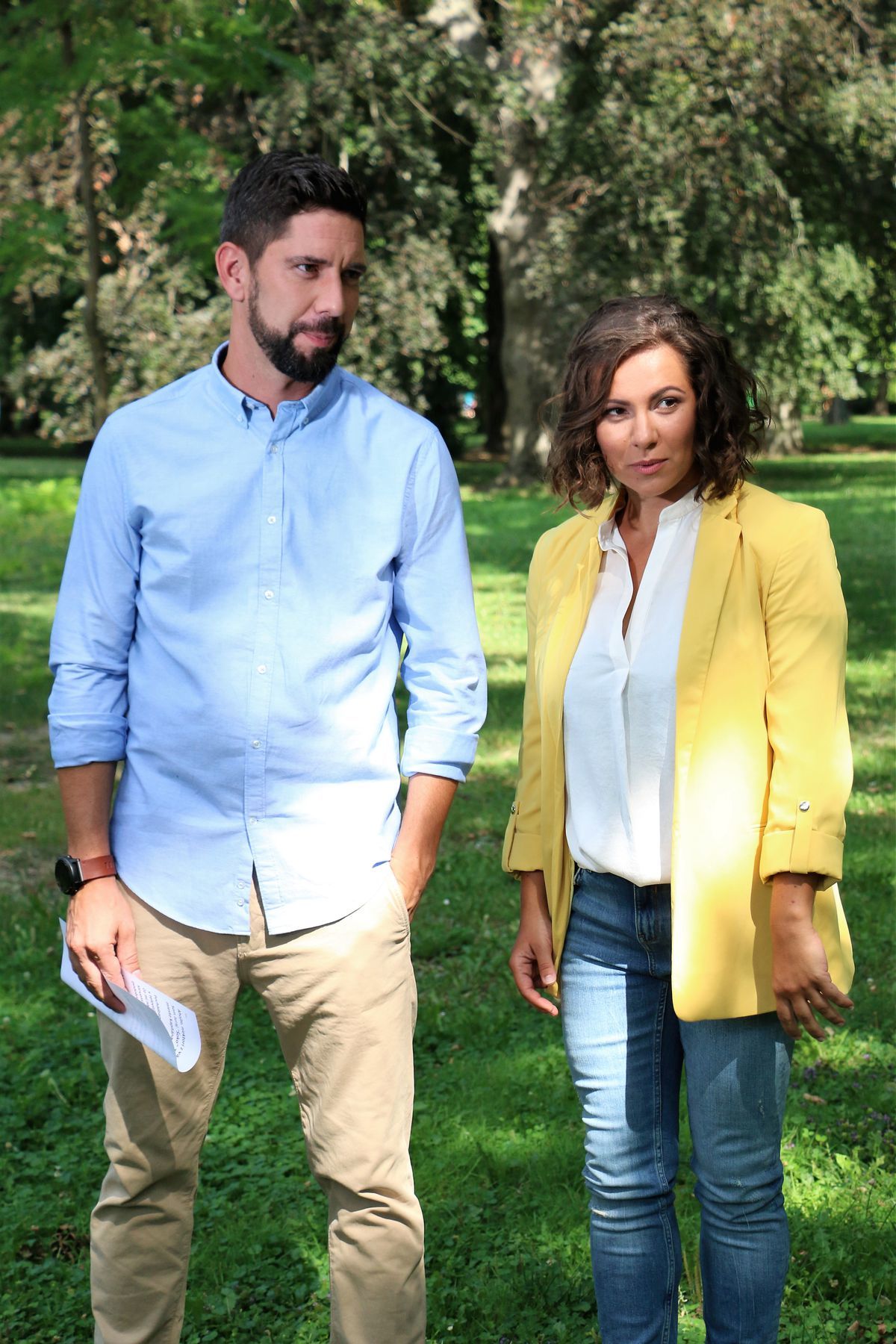 Stanislava Kašperová a Juraj Šoko Tabaček ako...