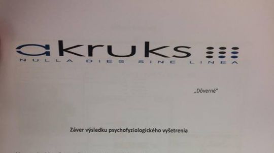 Test exministra vnútra Roberta Kaliňáka na...