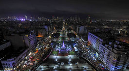 Argentínu paralyzoval generálny štrajk