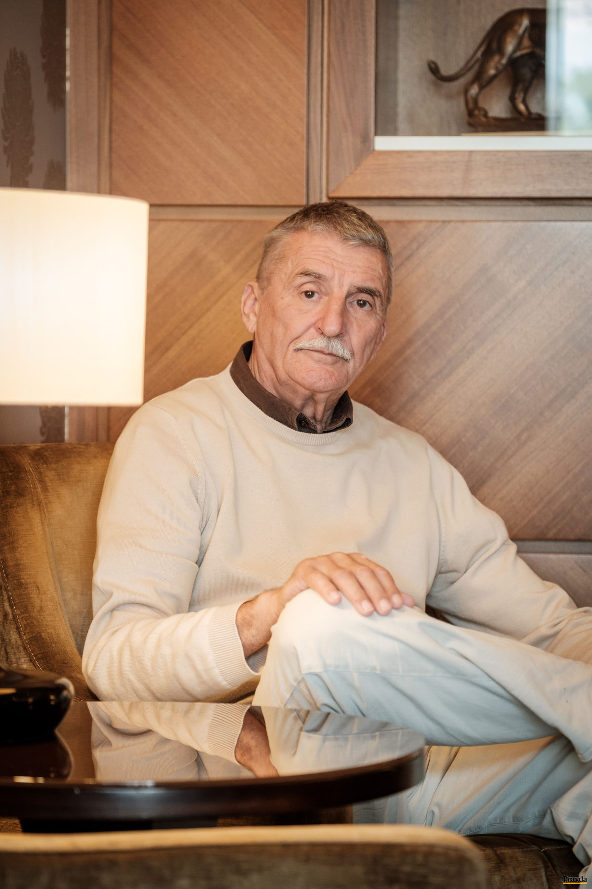 Herec a režisér Martin Huba.