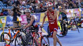 Varga svoje preteky nedokončil, zlato v triatlone si vybojoval Francúz Le Corre