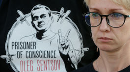 Úrady popreli zlý stav ruského režiséra Sencova