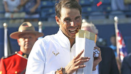 Jubilejný triumf. Nadal v Toronte zastavil Tsitsipasa a má 80. titul