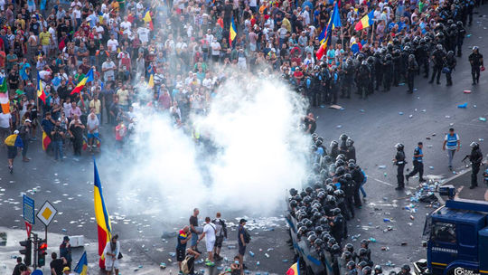 Rumunská vojenská prokuratúra preveruje zásah proti demonštrácii