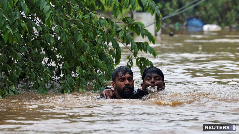 india, záplavy