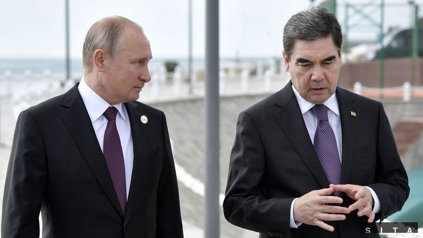 Vladimir Putin, Gurbanguly Berdimuhamedow,