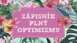 Zápisník plný optimizmu. Pre vaše úspechy