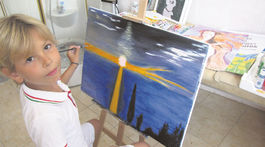 Osemročný András z Kráľovského Chlmca nastupuje na gymnázium