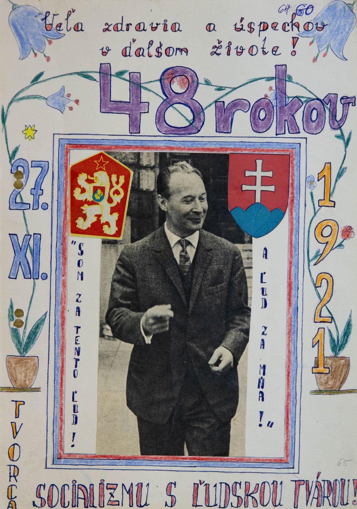 Portréty prvého tajomníka ÚV KSČ Alexandra...