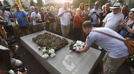 V Košiciach odhalili pamätník Jánovi Kuciakovi a Martine Kušnírovej