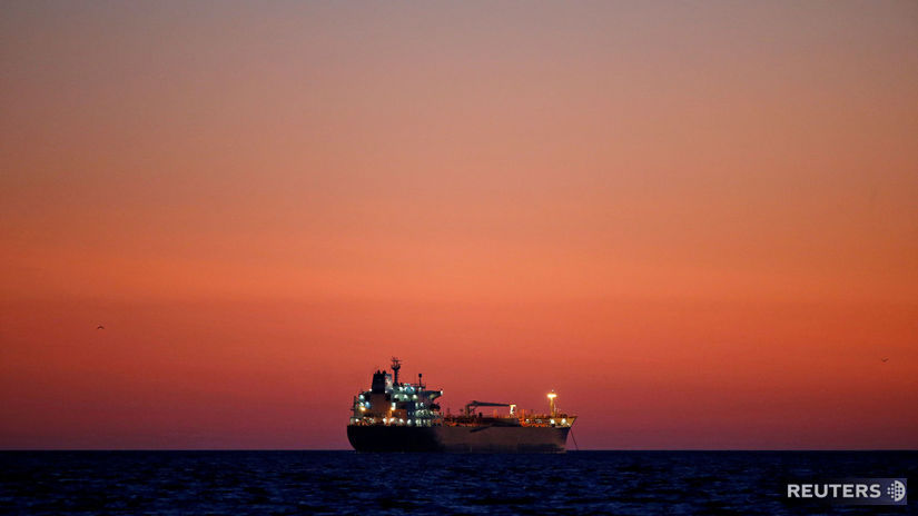 ropný tanker, loď, more