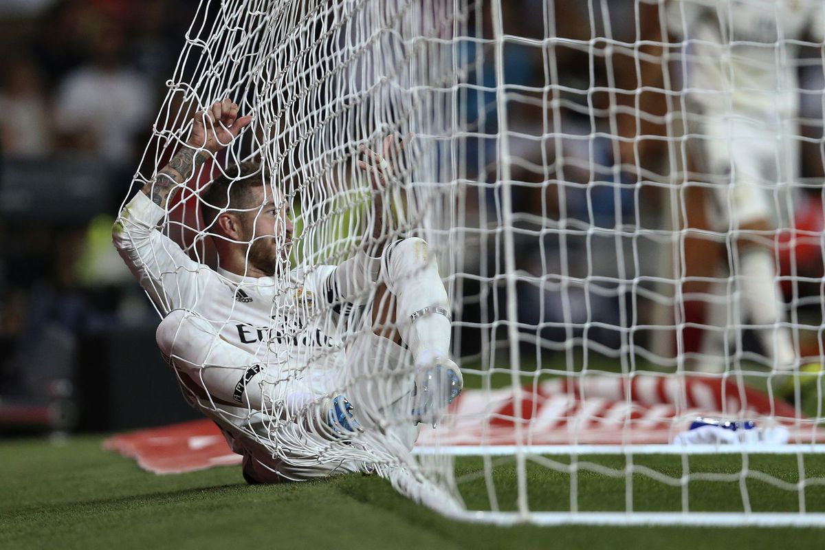 Kapitán Realu Madrid Sergio Ramos.