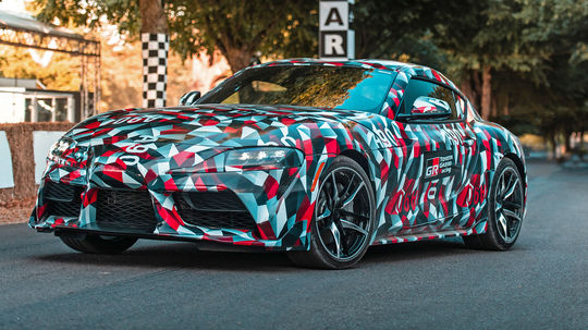 Toyota Supra - kamufláž 2018
