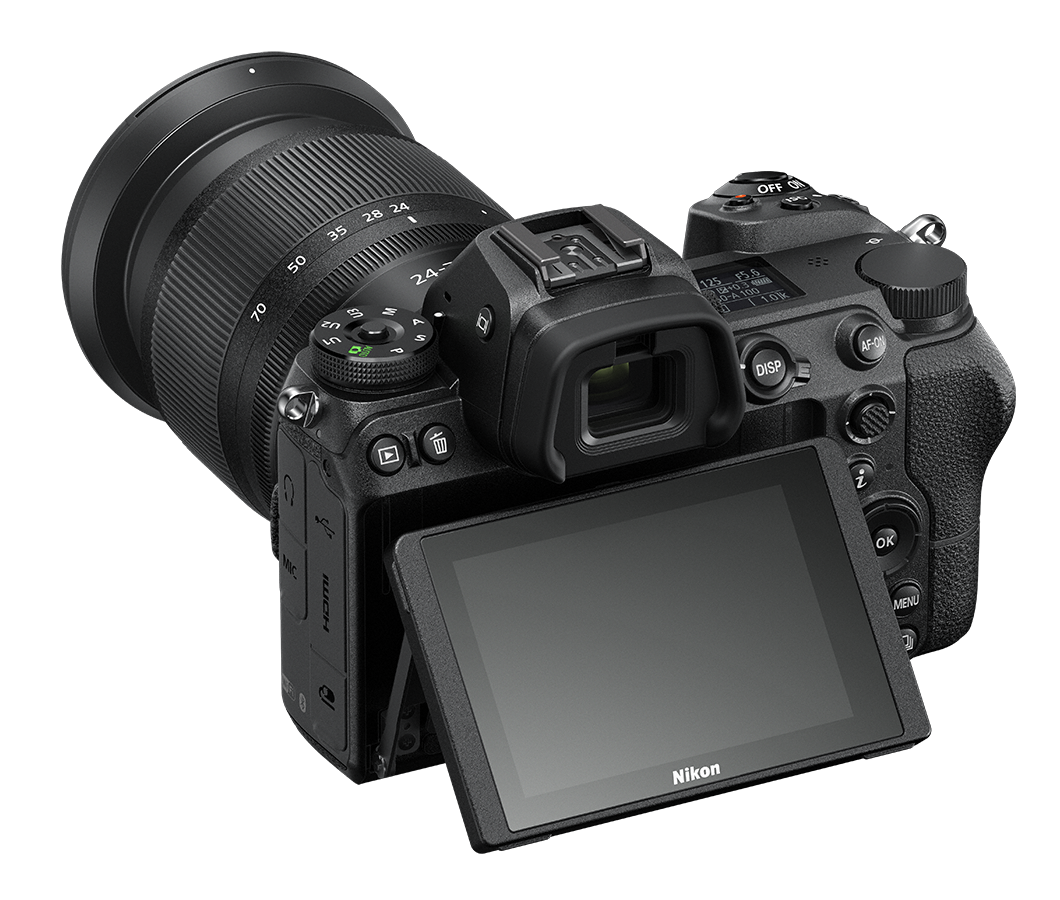Fotoaparát Nikon Z7 má výklopný dotykový displej.