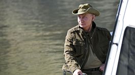 Rusko Putin dovolenka Sibír