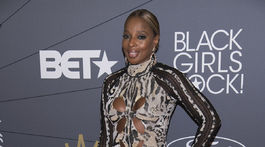 Speváčka Mary J. Blige na akcii Black Girls Rock! Awards.