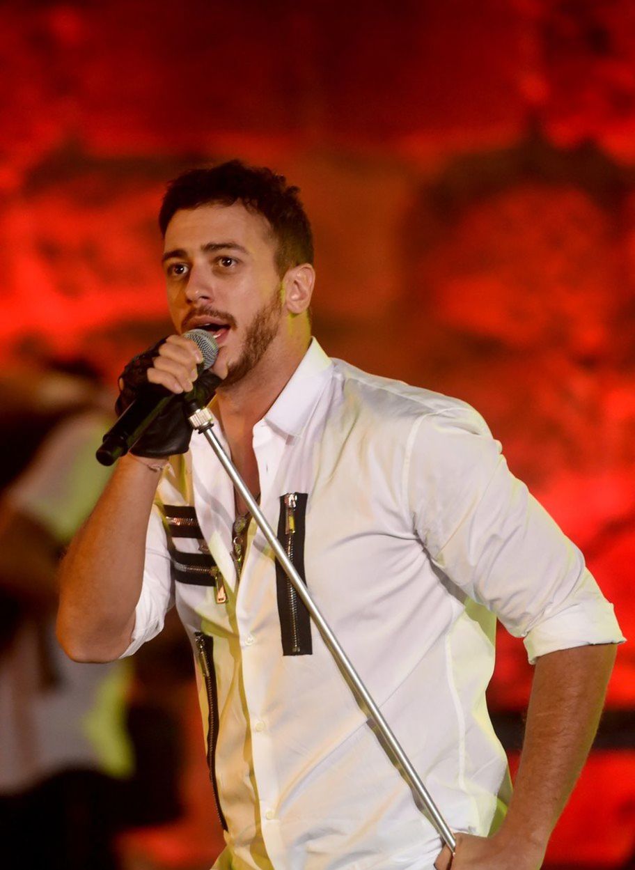 Marocký spevák Saad Lamjarred na zábere z roku...