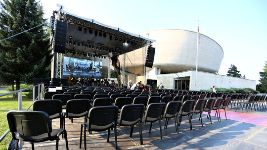 Areál Múzea SNP v Banskej Bystrici pred...