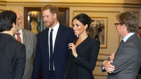 Princ Harry a jeho manželka Meghan, vojvodkyňa...