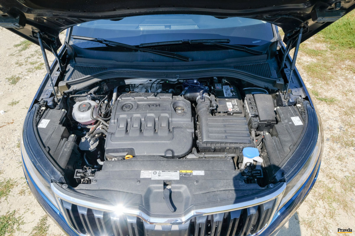 Dvojlitrový naftový motor s výkonom 190 koní je...