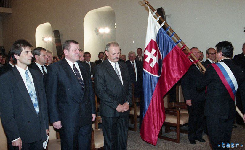 Ceremoniál po slávnostnom podpise Ústavy...