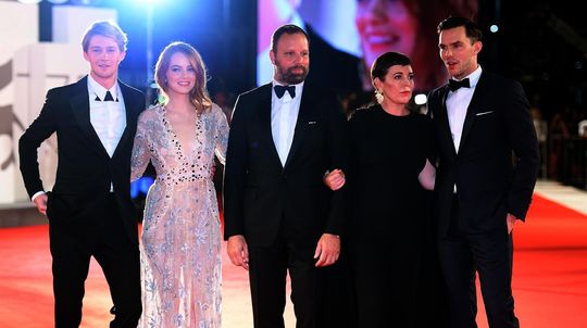 Premiéra filmu  "The Favourite" počas festivalu...