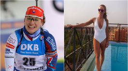 FOTO: Odmena za zlato. Krásna Paulína žiari v snehobielych plavkách