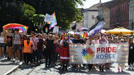 Takmer 500 LGBTI ľudí a priaznivcov pochodovalo v Košiciach