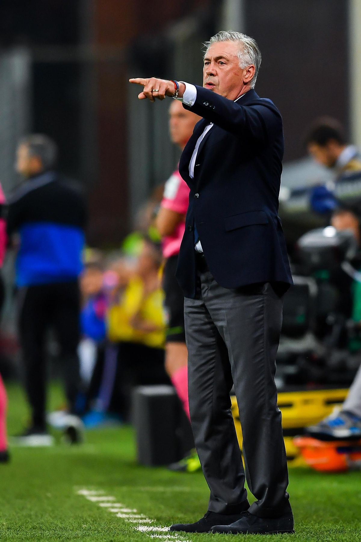 Tréner Neapola Carlo Ancelotti.