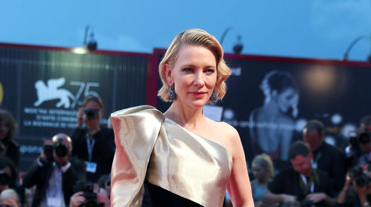  Cate Blanchett na premiére filmovej novinky...