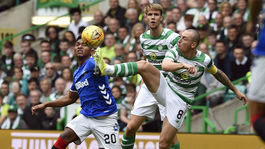 V Old Firm derby zvíťazil Celtic nad Rangers 1:0, prvá prehra Gerrarda