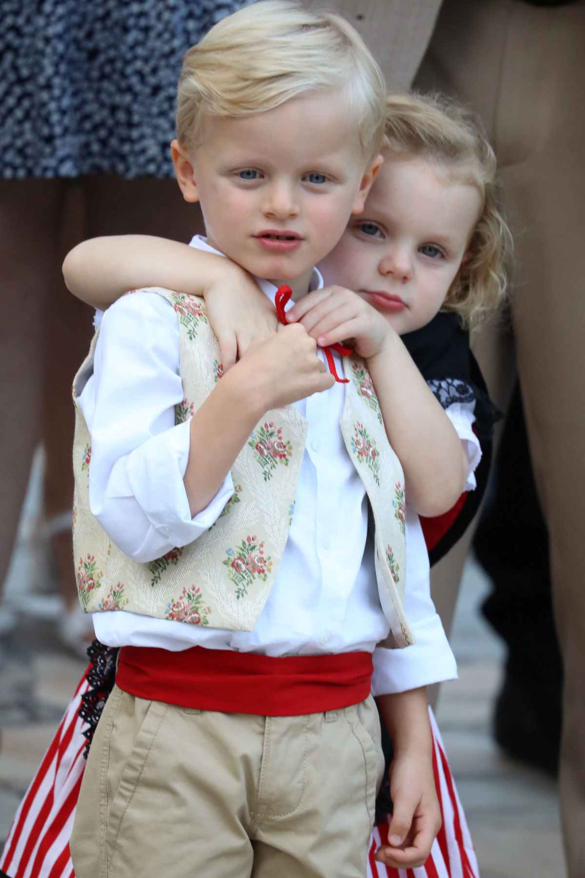 Princ Jacques a princezná Gabriella počas...