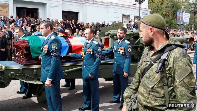Zacharčenko rozlúčka Ukrajina