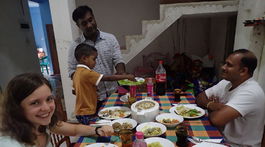 Srí Lanka obed sprievodca Slovákov jedlo    