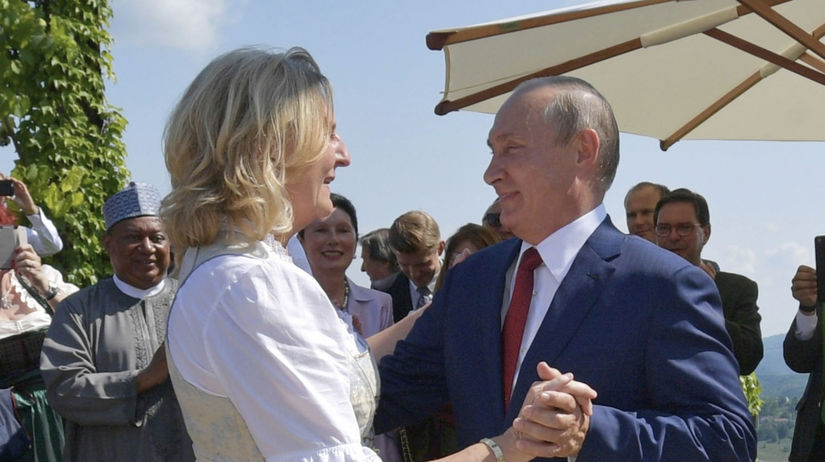 Kneisslová, svadba, Putin