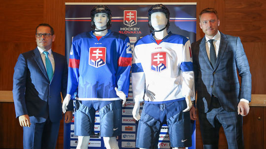 hokej, logo, dres, SZLH, Kohut, Hossa,