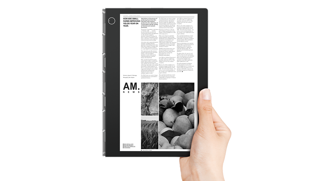 Lenovo Yoga Book C930 je možné použiť aj ako...