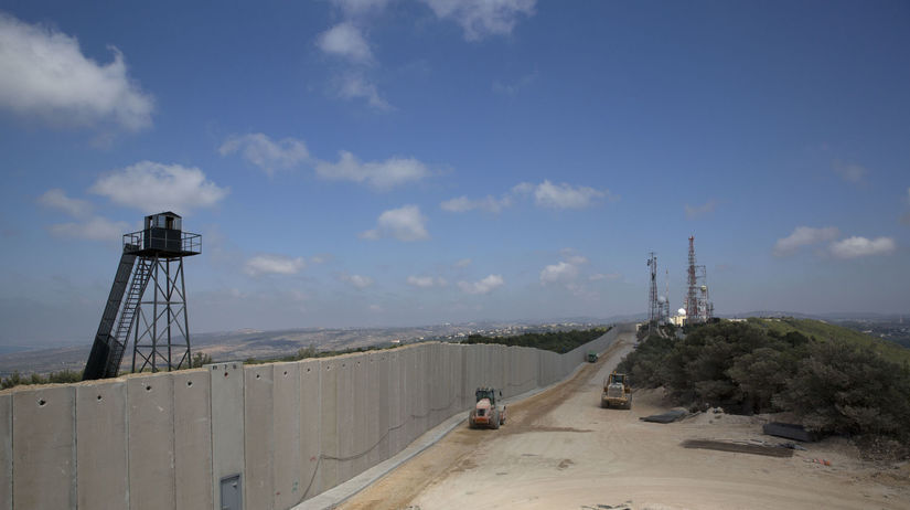múr, izrael, libanon