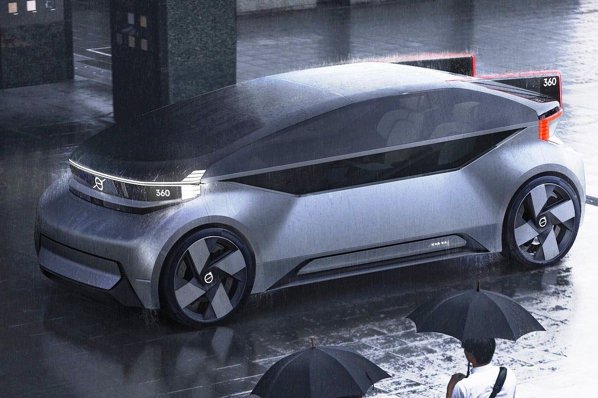 Futuristický koncept plne autonómneho...